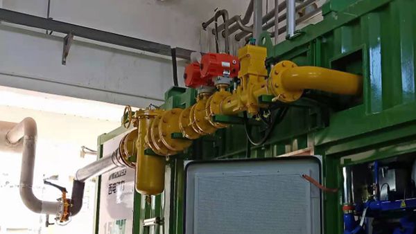 مولد كهرباء يعمل بالغاز الحيوي لمكب النفايات (مدفن النفايات) في Shenzhen 
